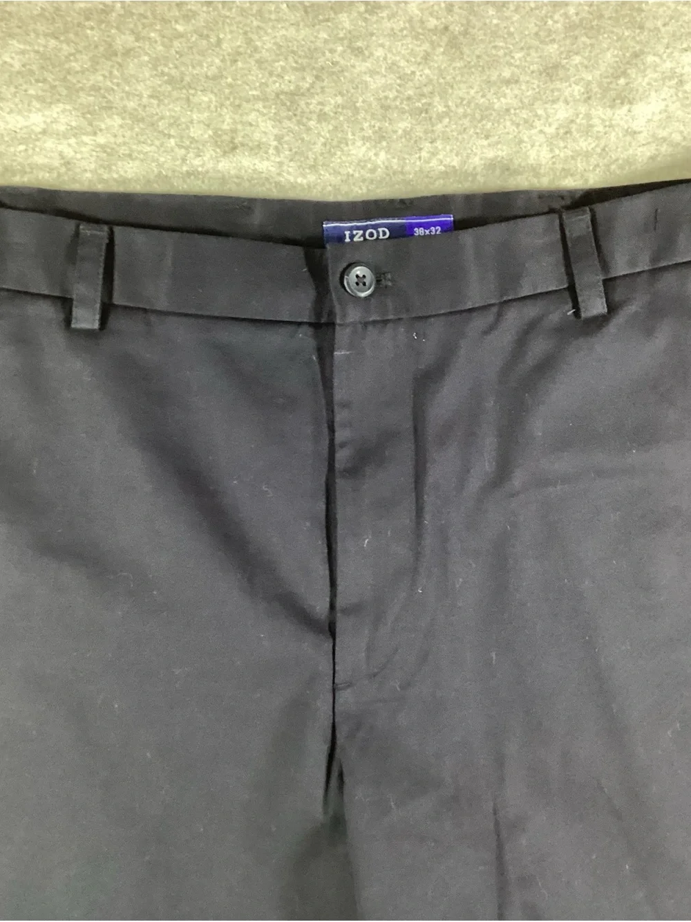 Izod Men's Black Chinos